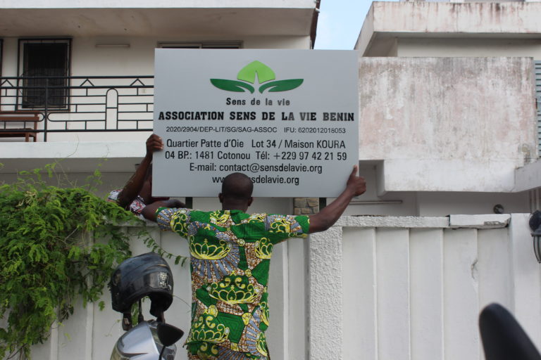 Création de l'antenne Sens de la Vie Bénin