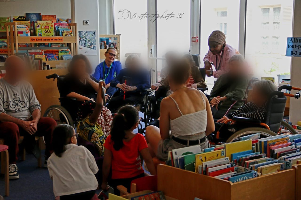 Une belle rencontre intergénérationnelle autour de la lecture