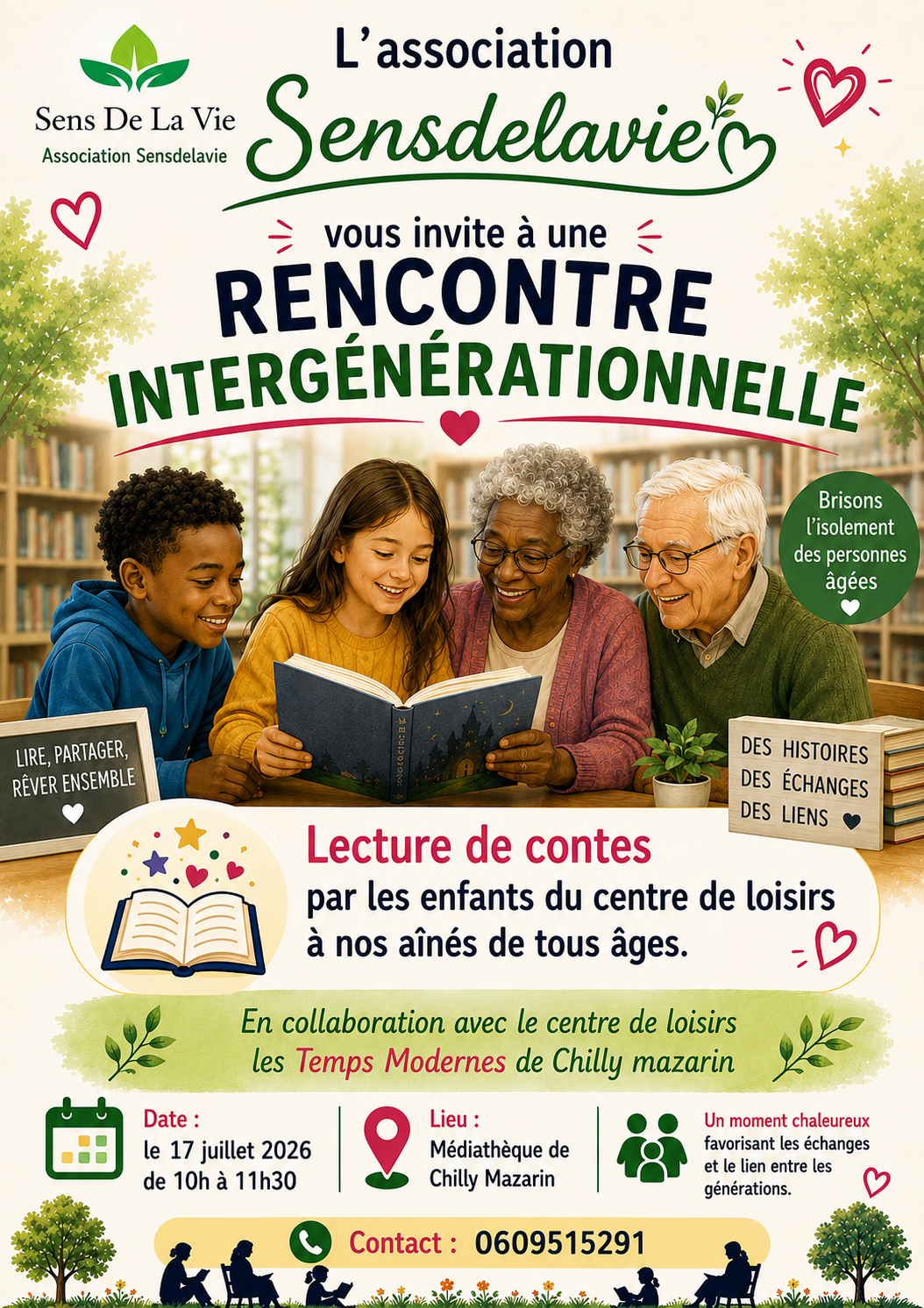 Une rencontre intergénérationnelle pour créer du lien et lutter contre l’isolement